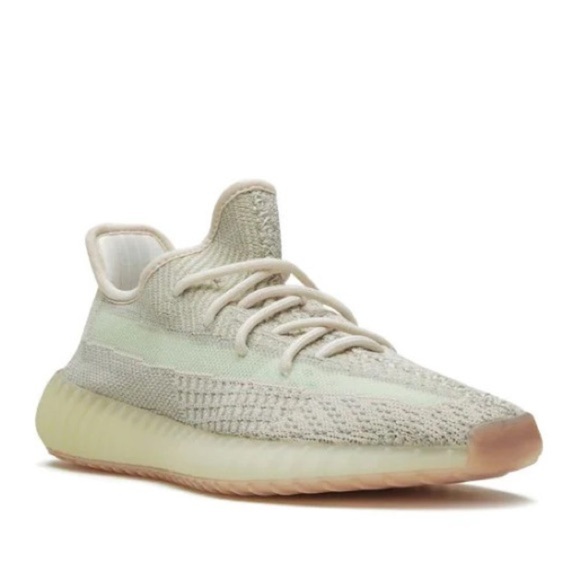 Adidas Yeezy Boost 350 V2 Citrin Low Top Sneakers - Picture 1 of 8
